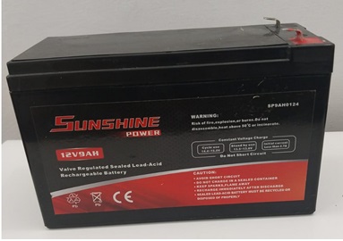 Batería 12V 9AH 
