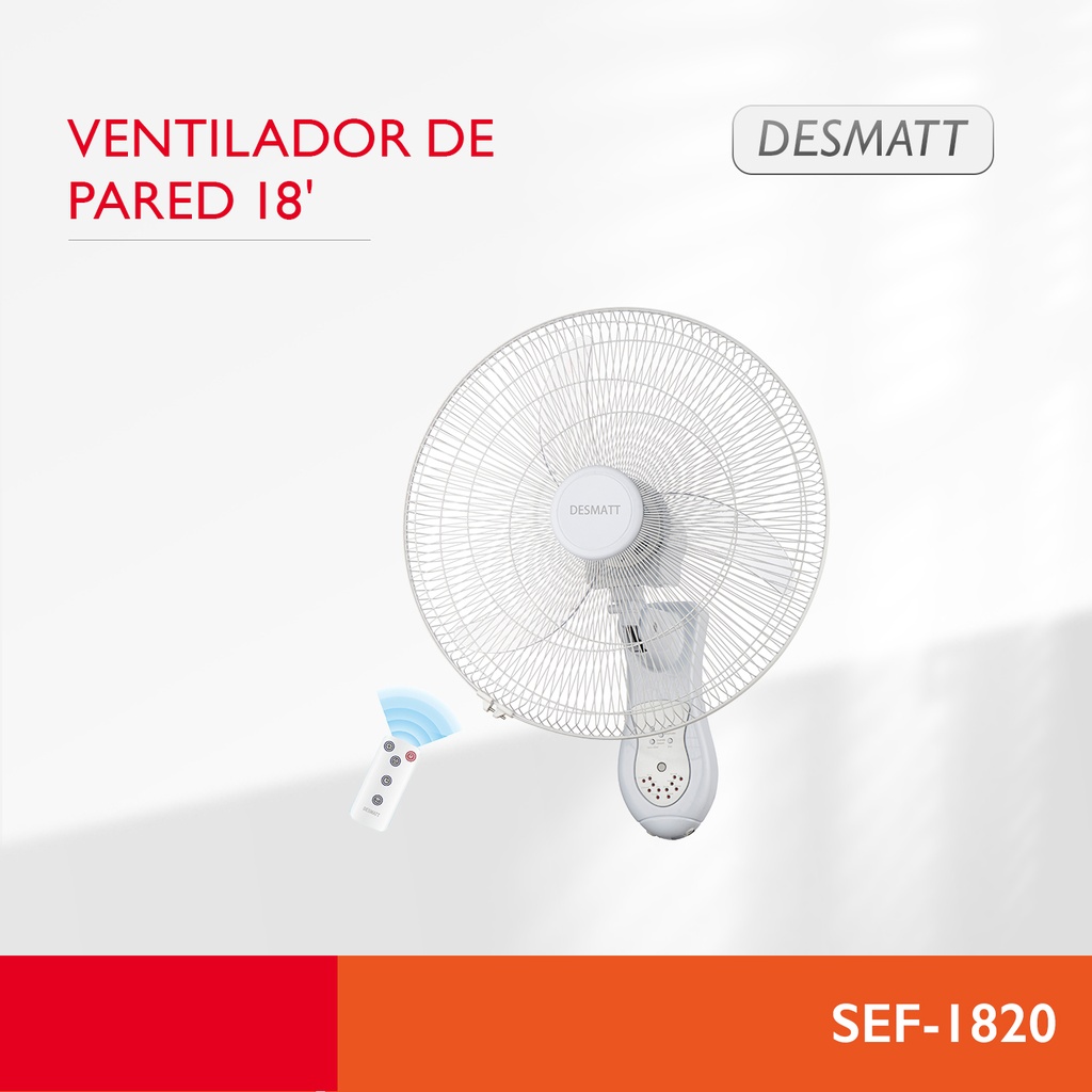 Ventilador de pared 18 pulgadas 