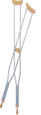 Muletas axial regulable 