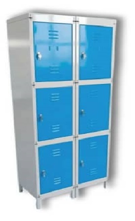 [CV000026] Taquilla de tres compartimientos 