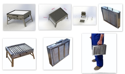 [CV000035] Minigrill portable 