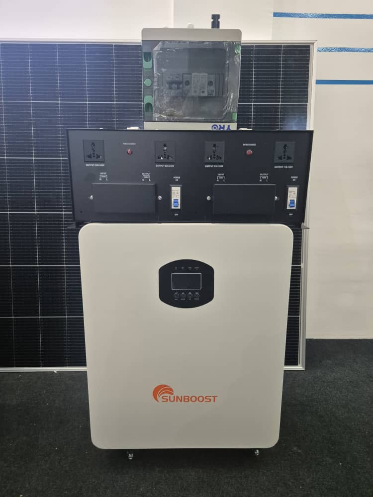 Kit Solar de 1 KW + 1.28 KWh de almacenamiento