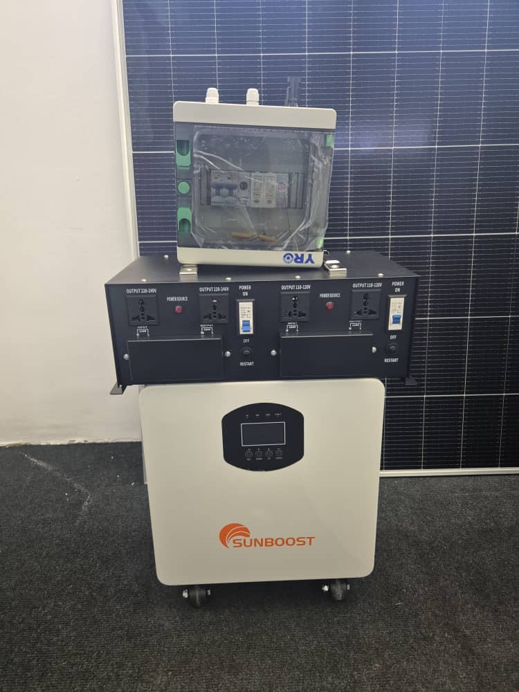 Kit Solar de 3 KW + 2.56 KWh de almacenamiento