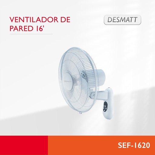 [CV000014] Ventilador de pared 16 pulgadas 