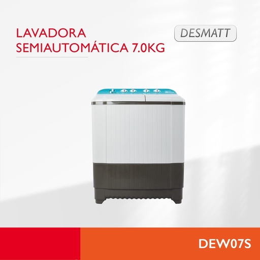 [CV000019] Lavadora Semiautomática 7Kg